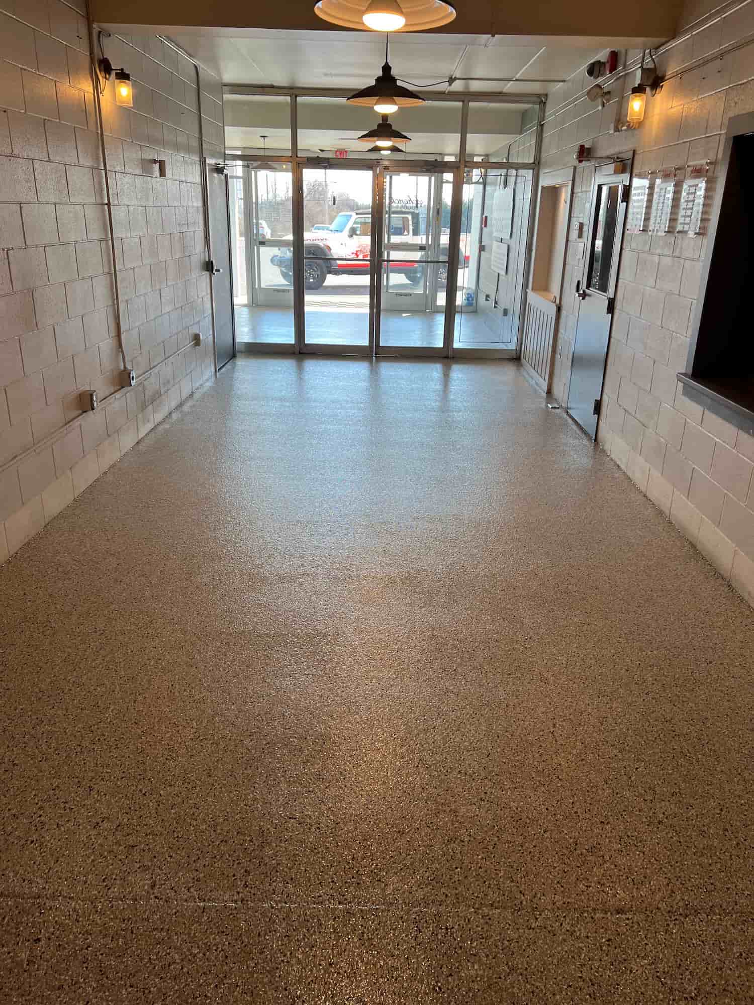 Garage floor project 12