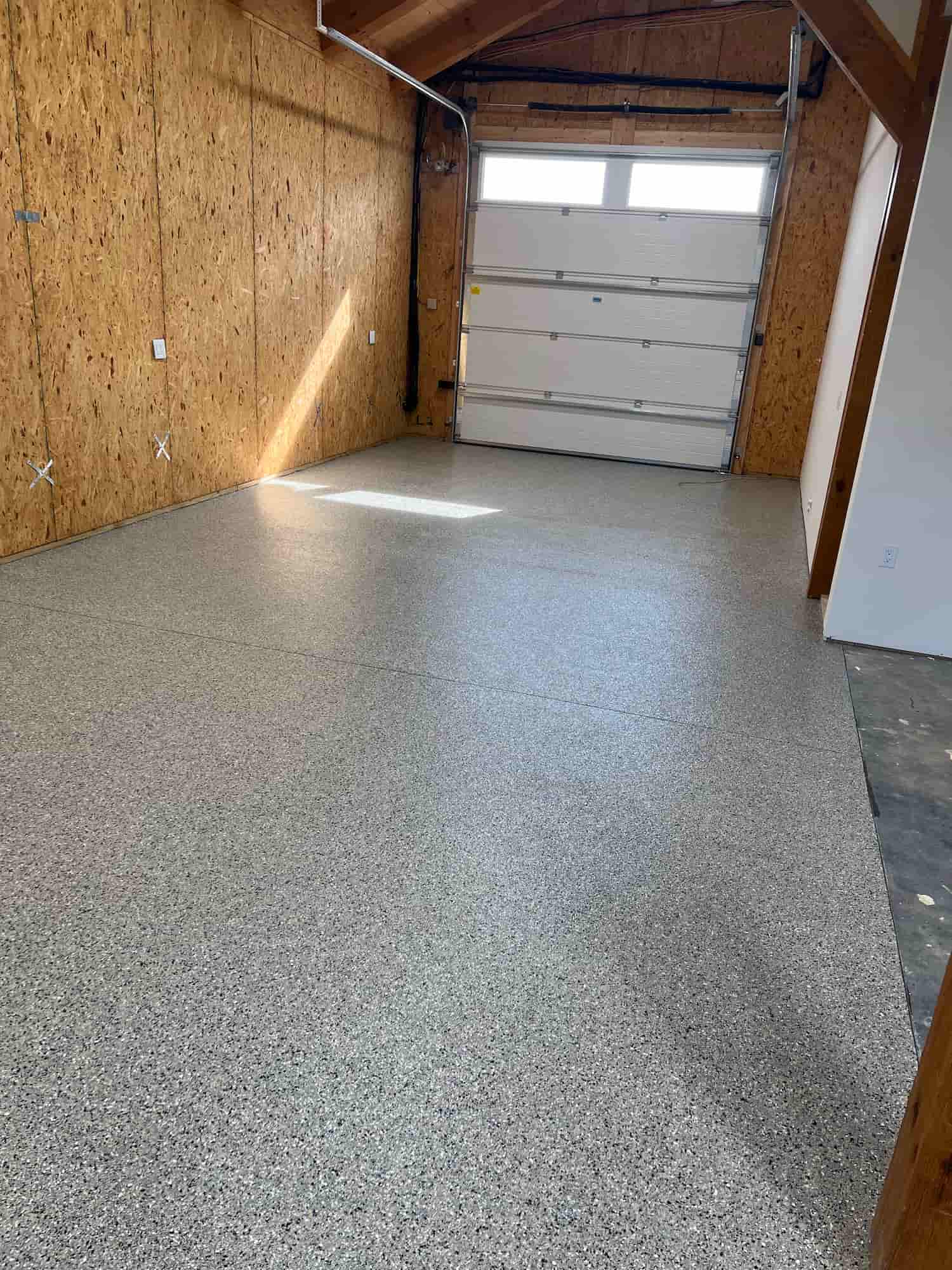Garage floor project 13