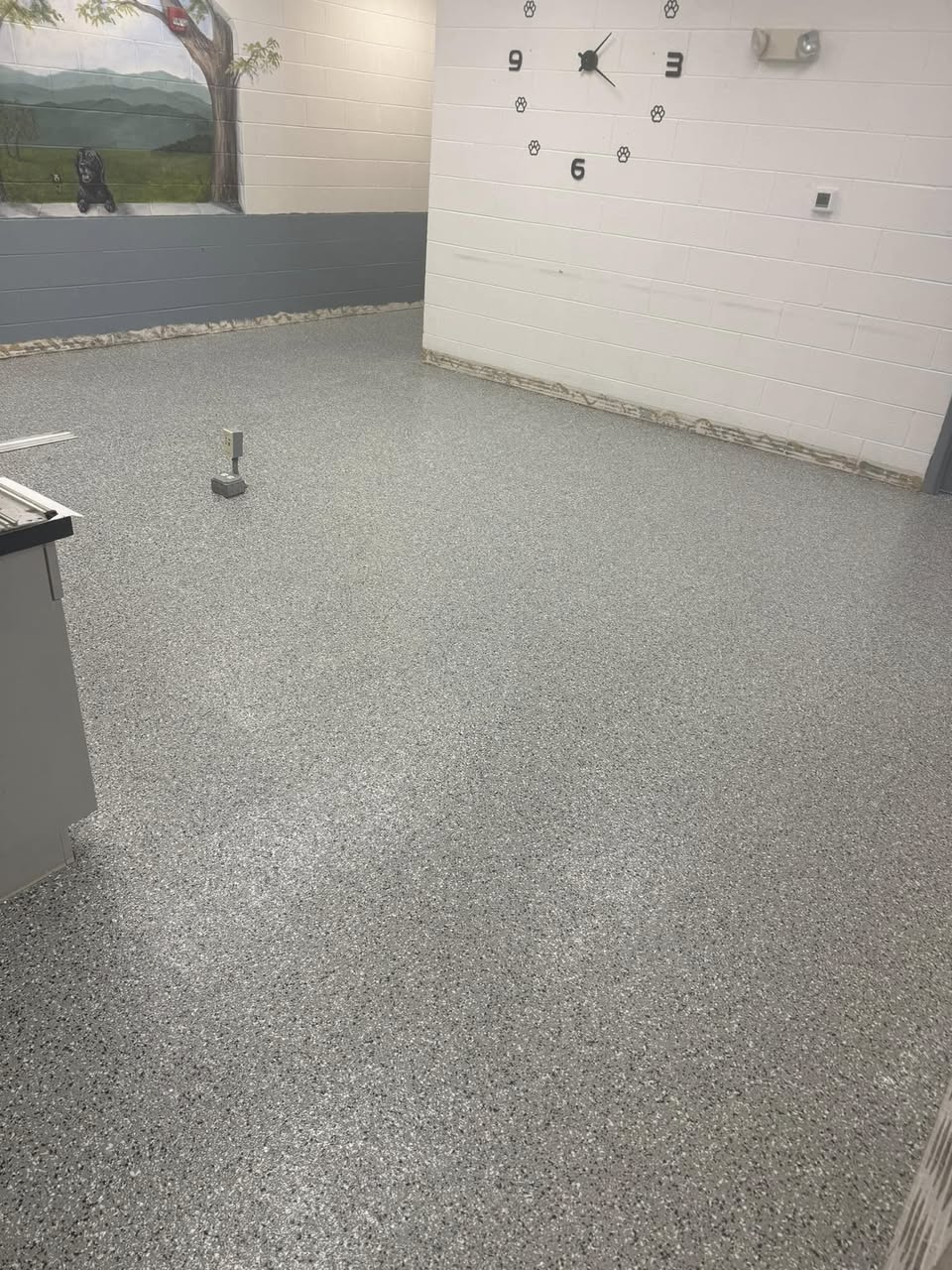 Garage floor project 19