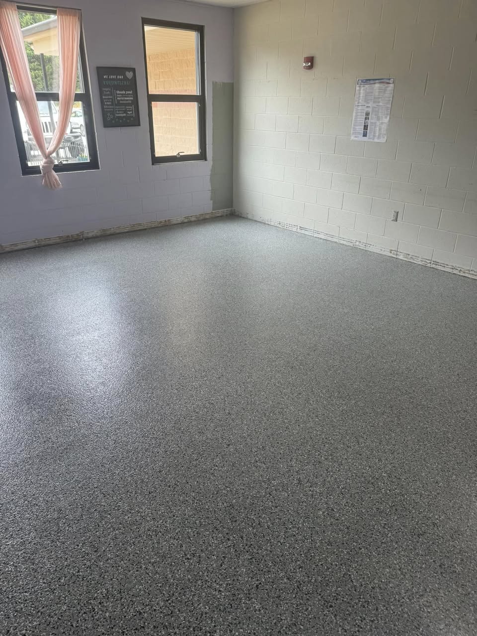 Garage floor project 20