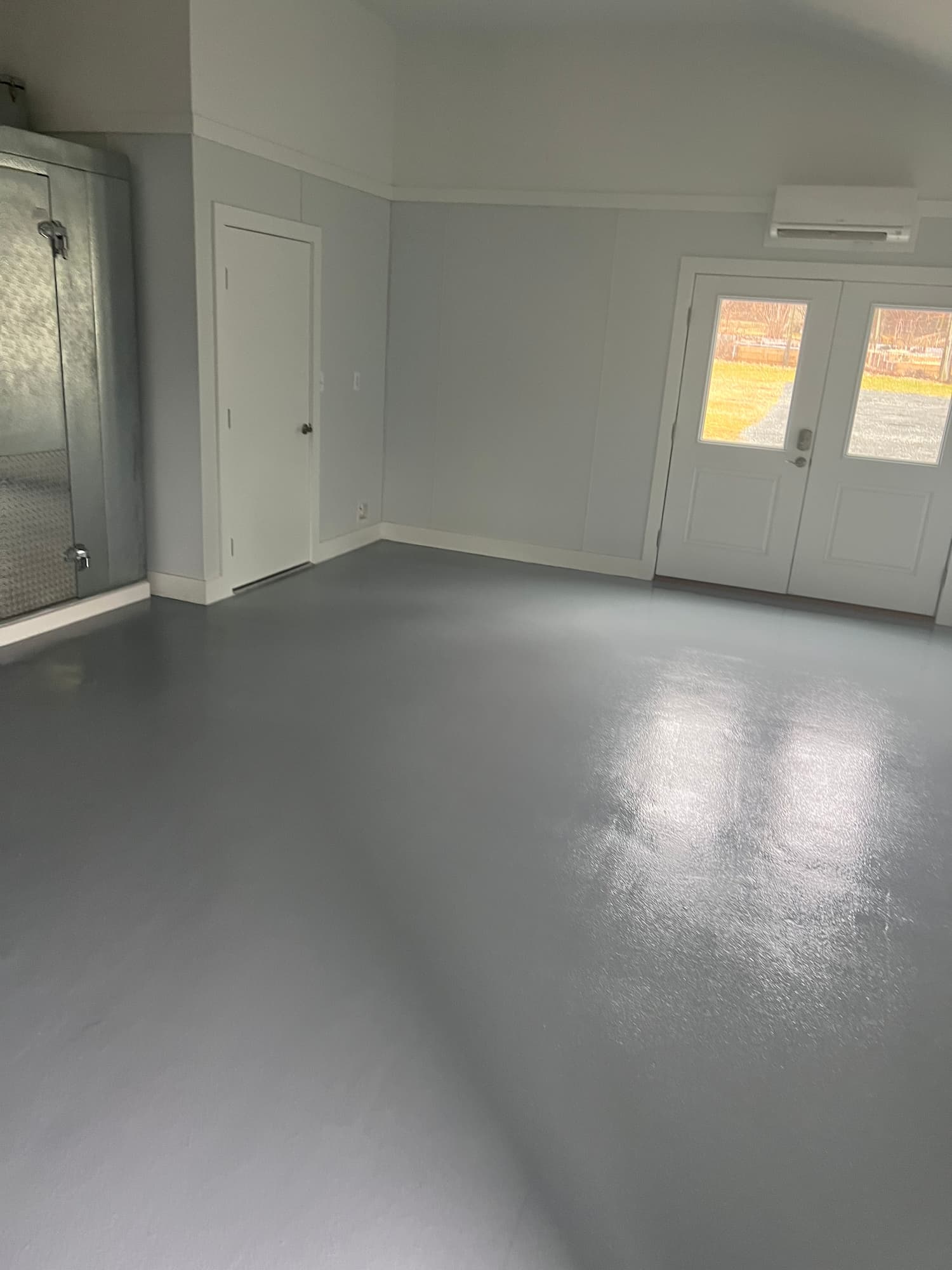 Garage floor project 22