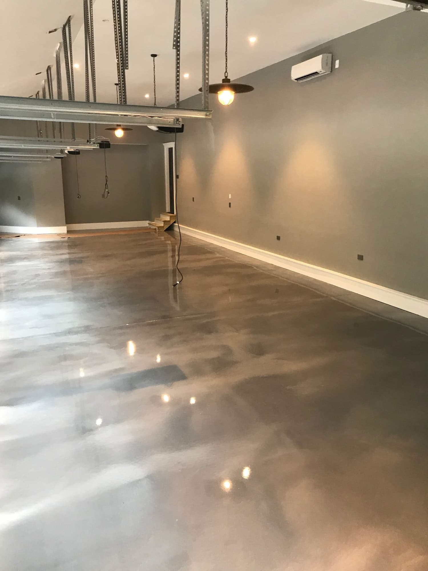 Garage floor project 23