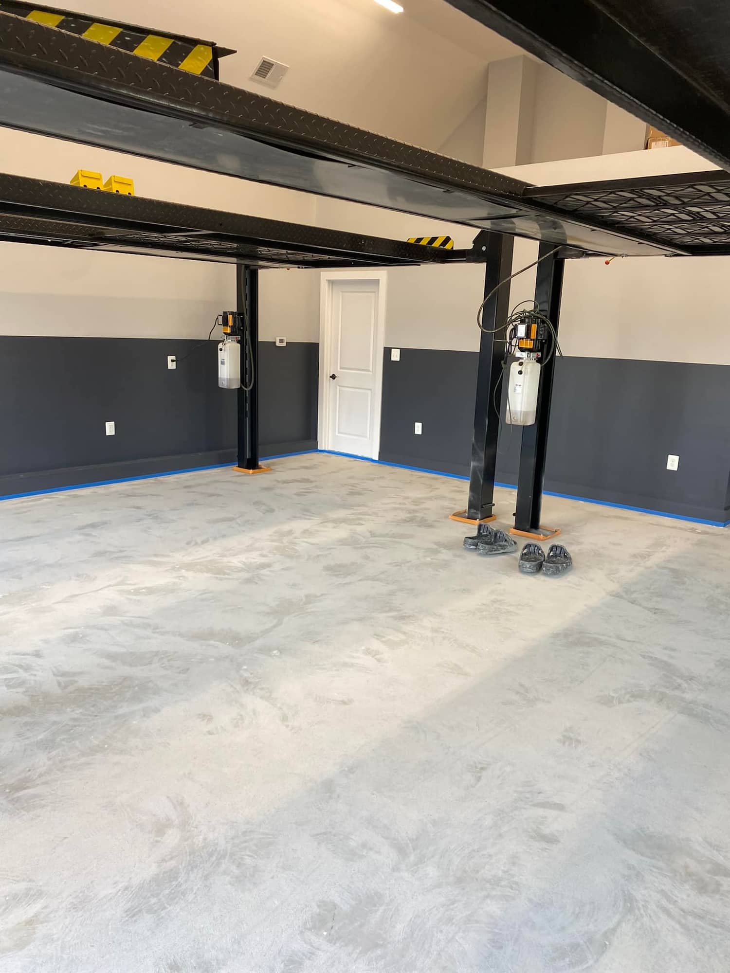 Garage floor project 25
