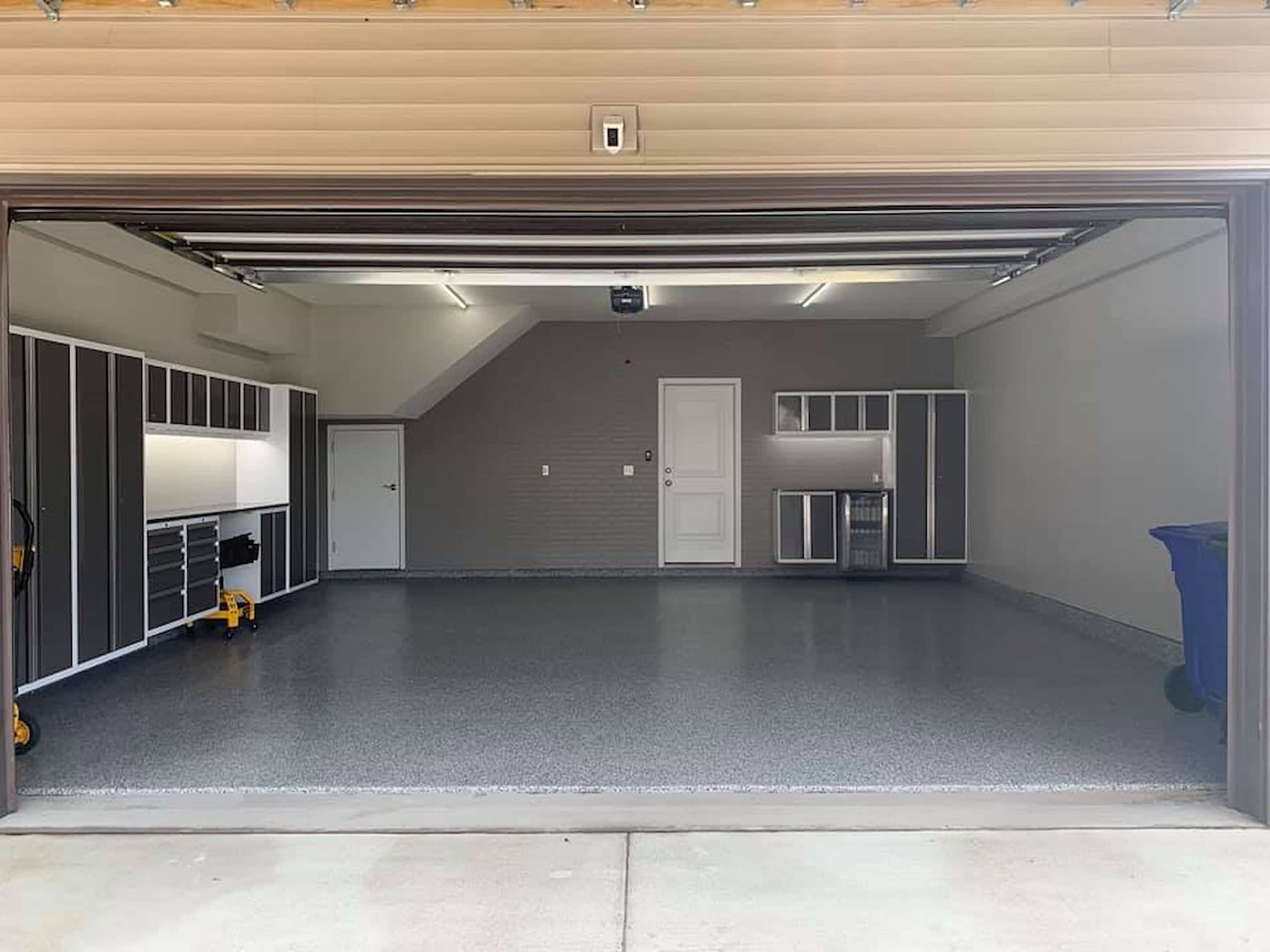 Garage floor showcase