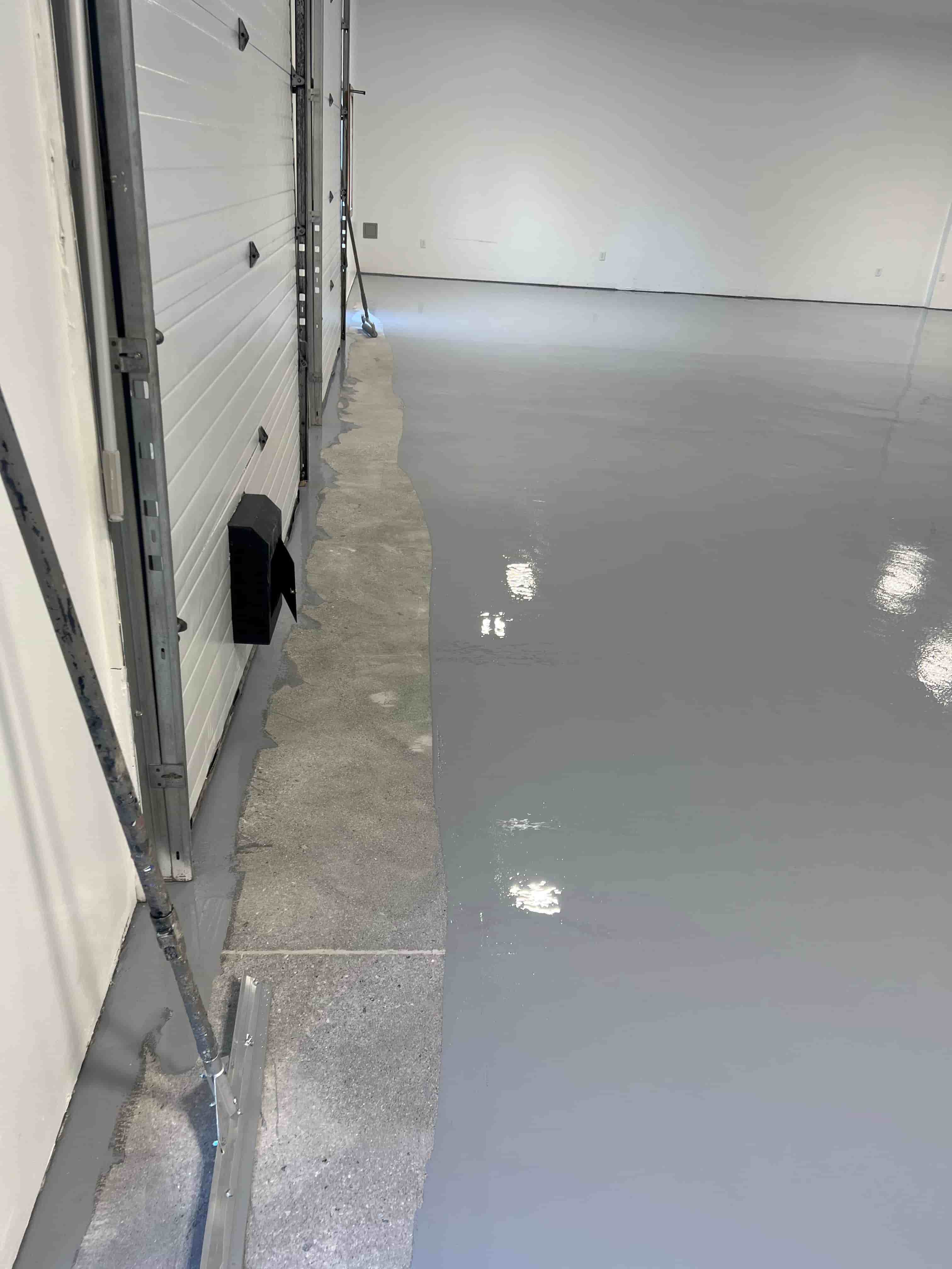 Garage floor project 7