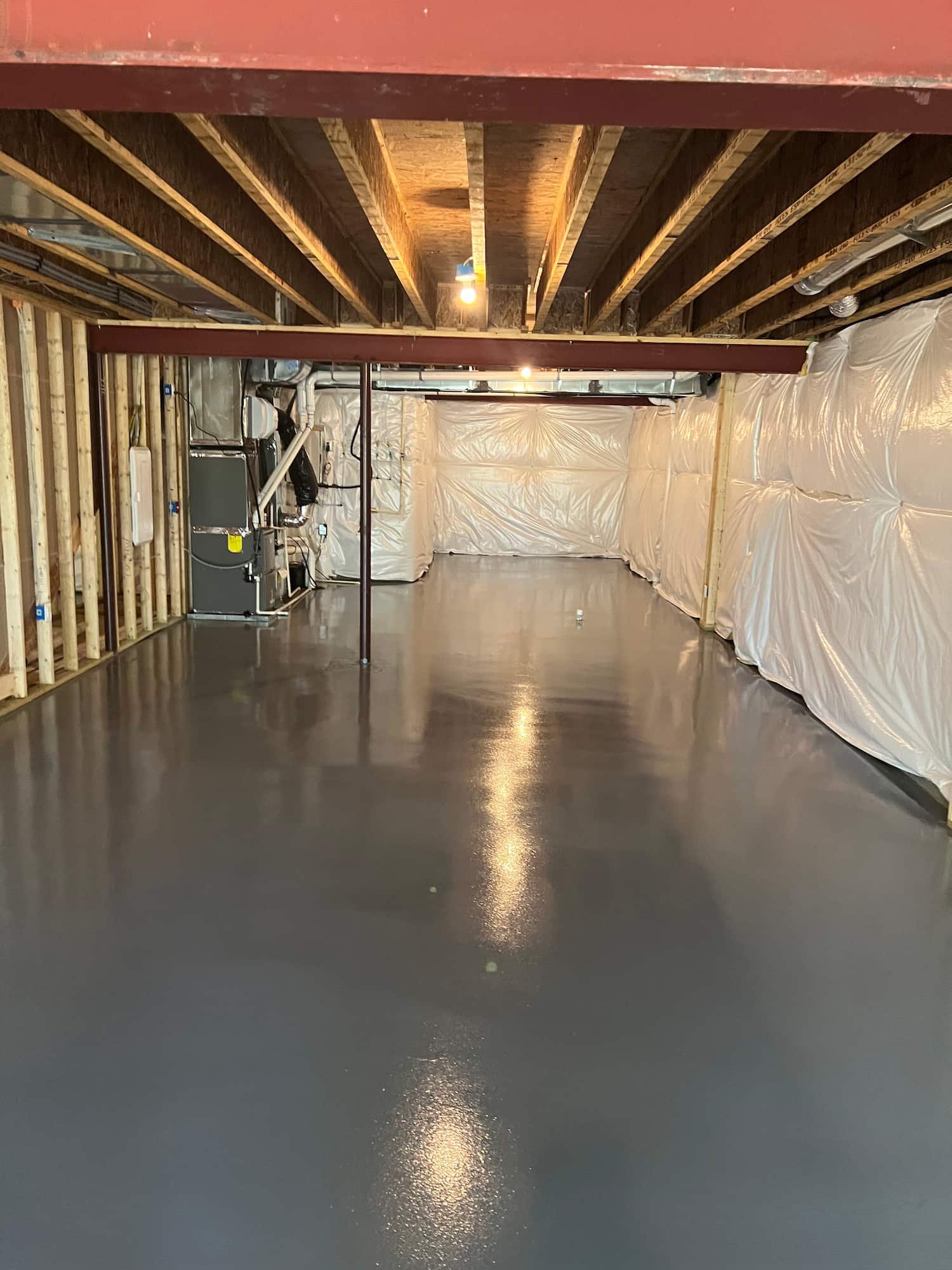 Garage floor project 9